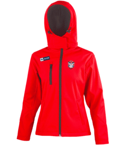 Softshell-capuche-RCIA---Homme-ou-Femme---Rouge