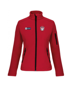 Softshell-sans-capuche-RCIA---Femme---Rouge