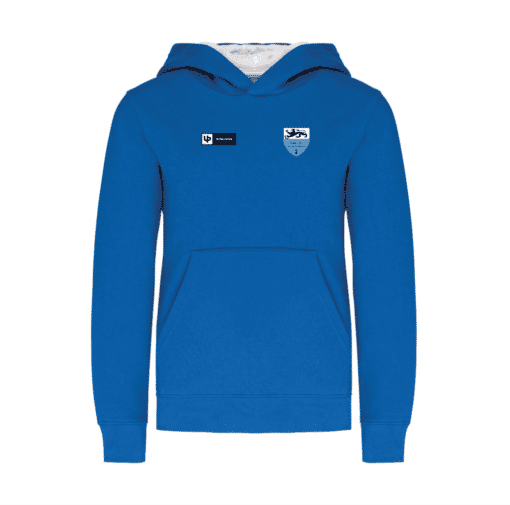 K453 Sweat capuche adulte bicolor Bleu