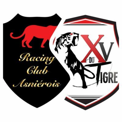 Logo XV du tigre rugby asnieres RCA