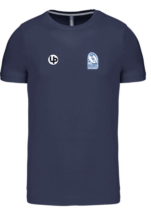 T-shirt homme marine Ecole de rugby Sporting ClubTulle Corrèze