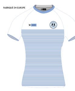 T-shirt manches courtes marinière en sublimation toucher coton Génération Yves du Manoir
