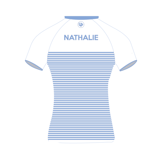 T-shirt manches courtes marinière en sublimation toucher coton verso Génération Yves du Manoir
