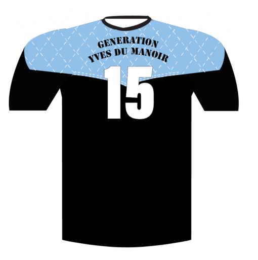 Maillot de rugby Vintage Génération Yves du Manoir