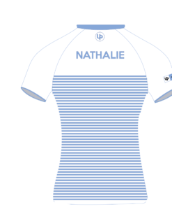 T-shirt manches courtes marinière - en sublimation toucher coton Génération Yves du Manoir GYDM dos