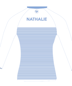 T-shirt manches longues marinière - en sublimation toucher coton Génération Yves du Manoir GYDM dos
