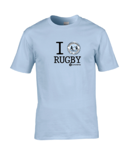 t-shirt I love rugby Génération Yves du Manoir