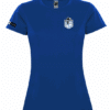 T-shirt manches courtes bleu Femme Lannion Athlétisme
