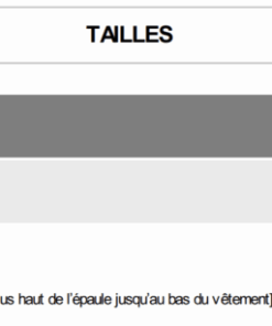 Tableau des tailles casquette lannion athletisme