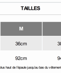 Tableau des tailles legging homme noir lannion athletisme