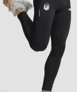 legging noir homme ecusson lannion athletisme