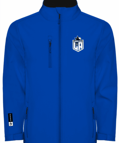 softshell sans capuche bleu homme enfant lannion athletisme