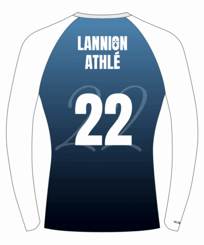 t-shirt manches longues sublime femme lannion athletisme derriere