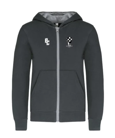 sweat zippé enfant Boutique avec écussons Chess Boxing Paris-10
