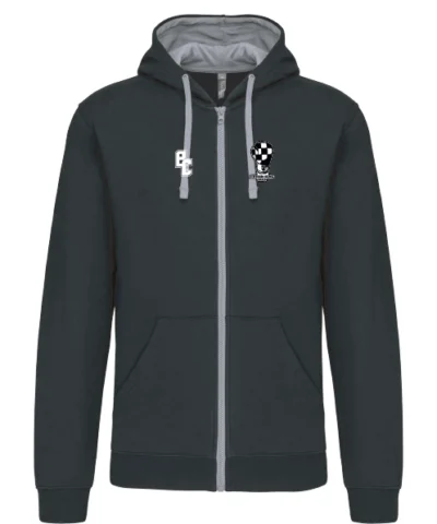 sweat zippé homme Boutique avec écussons Chess Boxing Paris-11